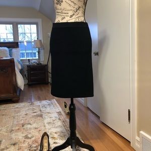 Cache Black Midi Pencil Skirt